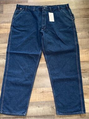 Carhartt cat 2 FR loose fit Men's Dark Blue Denim Jeans